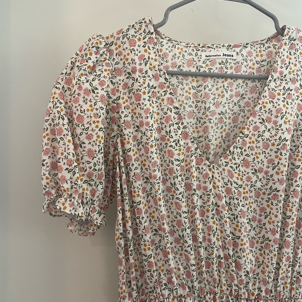 Reformation floral dress